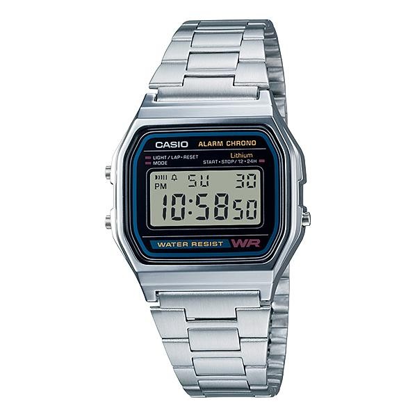 Casio Men’s Vintage Casio Steel Watch A158WA-1DF