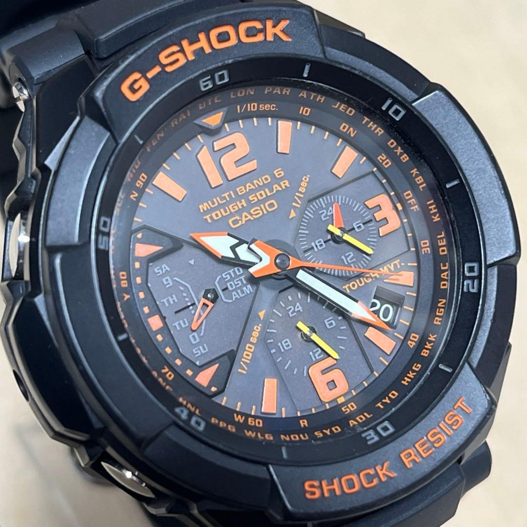 G-SHOCK GW-3000B Gravitymaster Solar Multiband 6 Used Good Condition G723