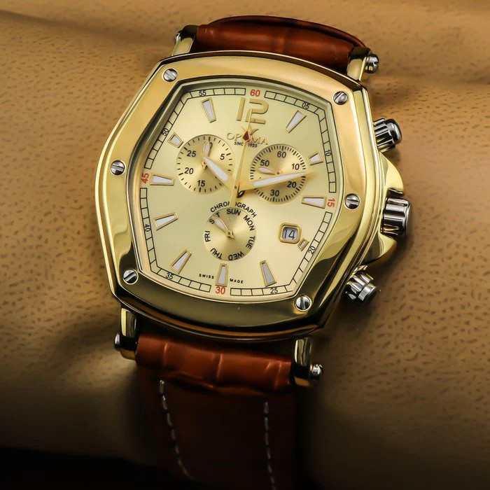 Optima – Swiss Multifunction – OSC145-GL-1 Swiss Quartz 47 x 52.4 mm OSC145 30m