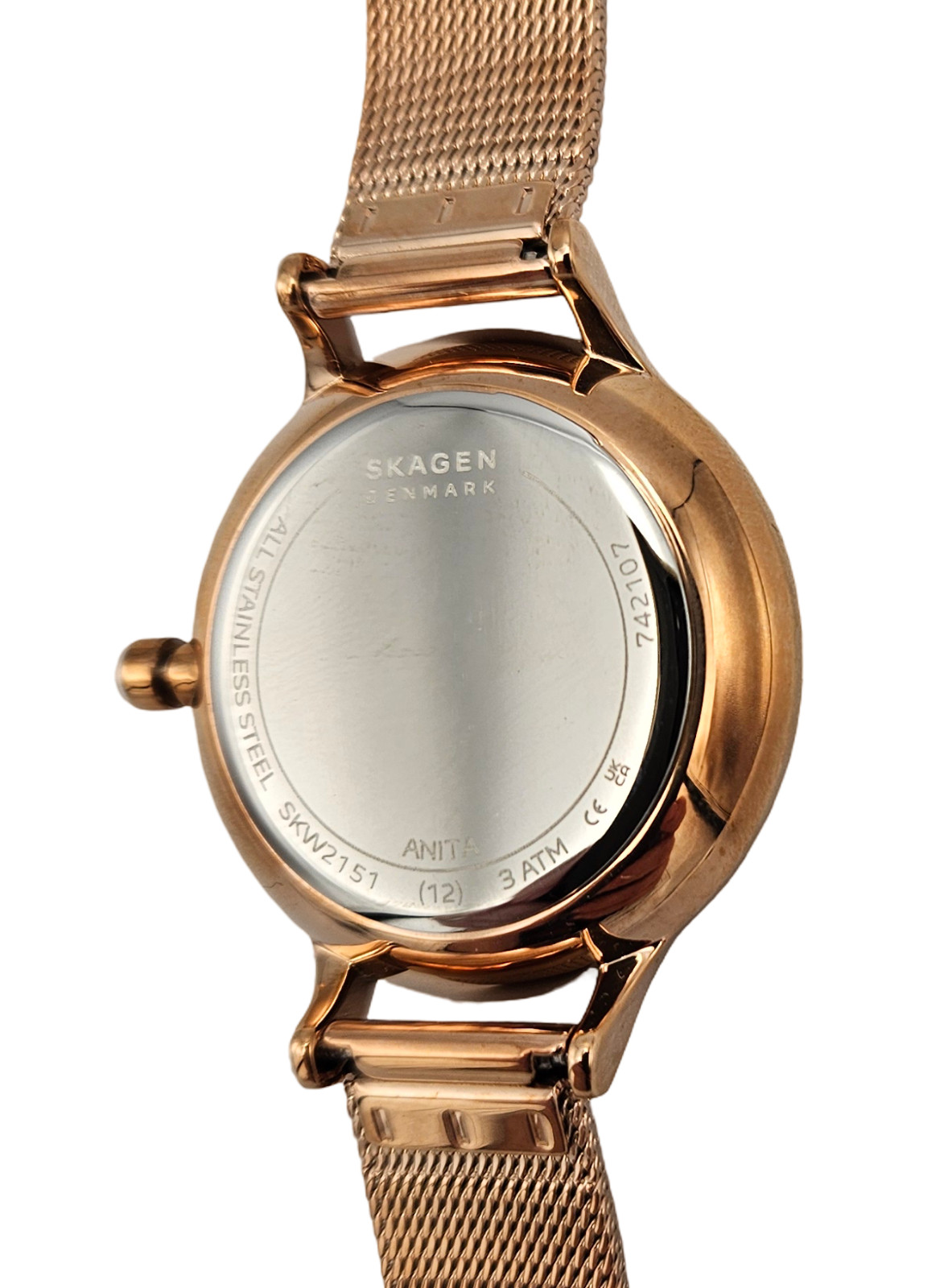 Skagen SKW2151 Anita Crystal Index Mesh Strap 30mm Women’s Watch F1168