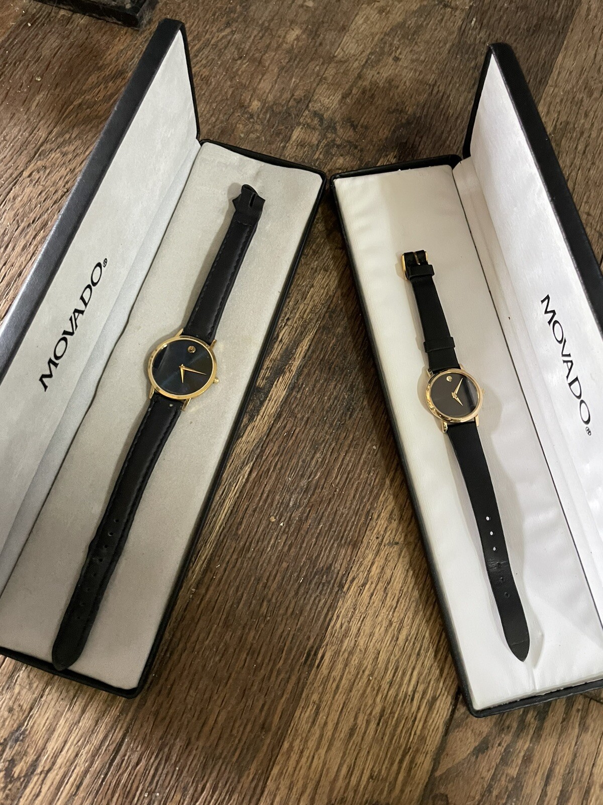 Vintage Mens And Woman’s Movado Watch