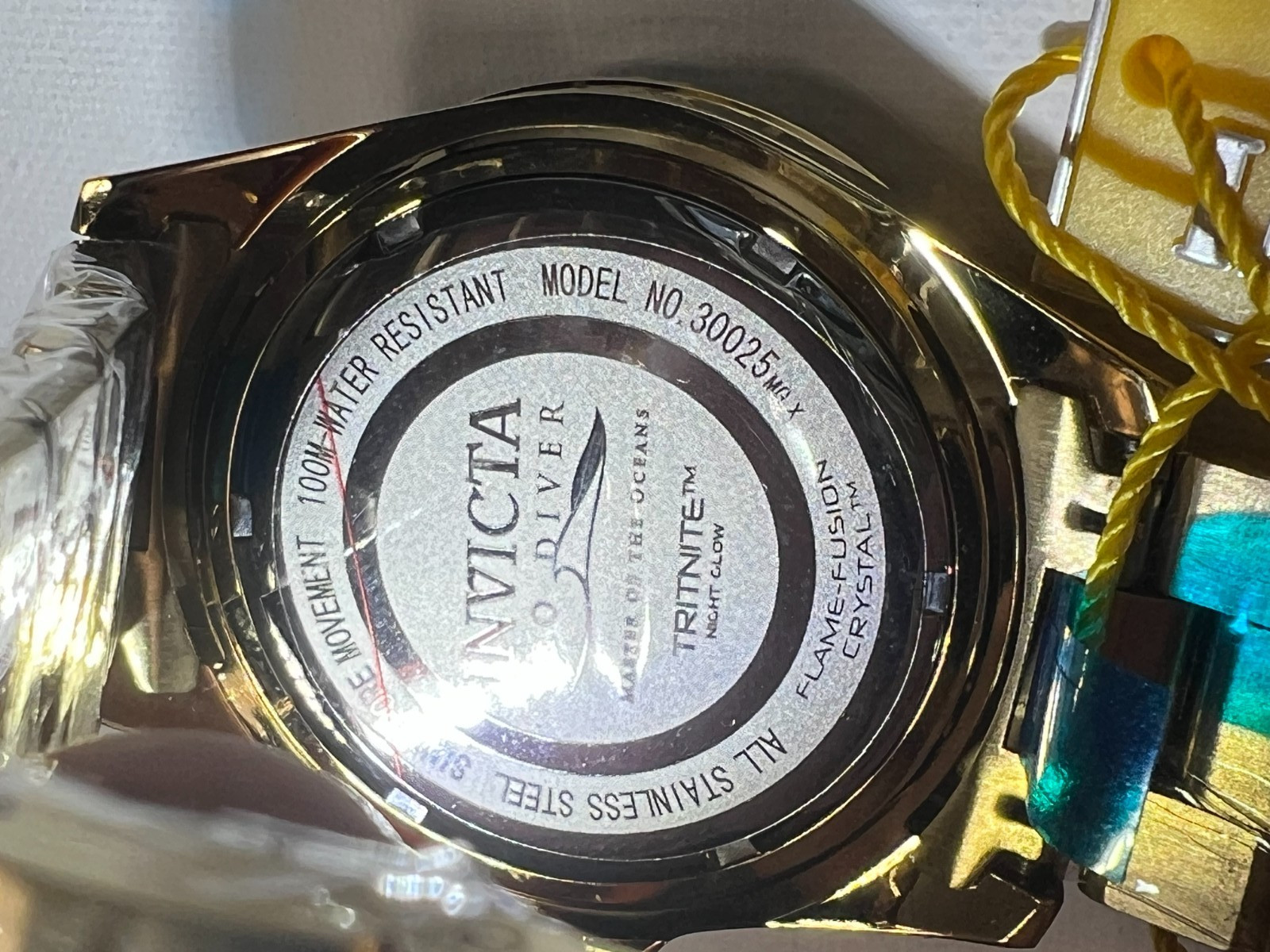 Invicta Pro Diver Currentwave Gold 43mm Men’s Watch 30025 Brand New In Box