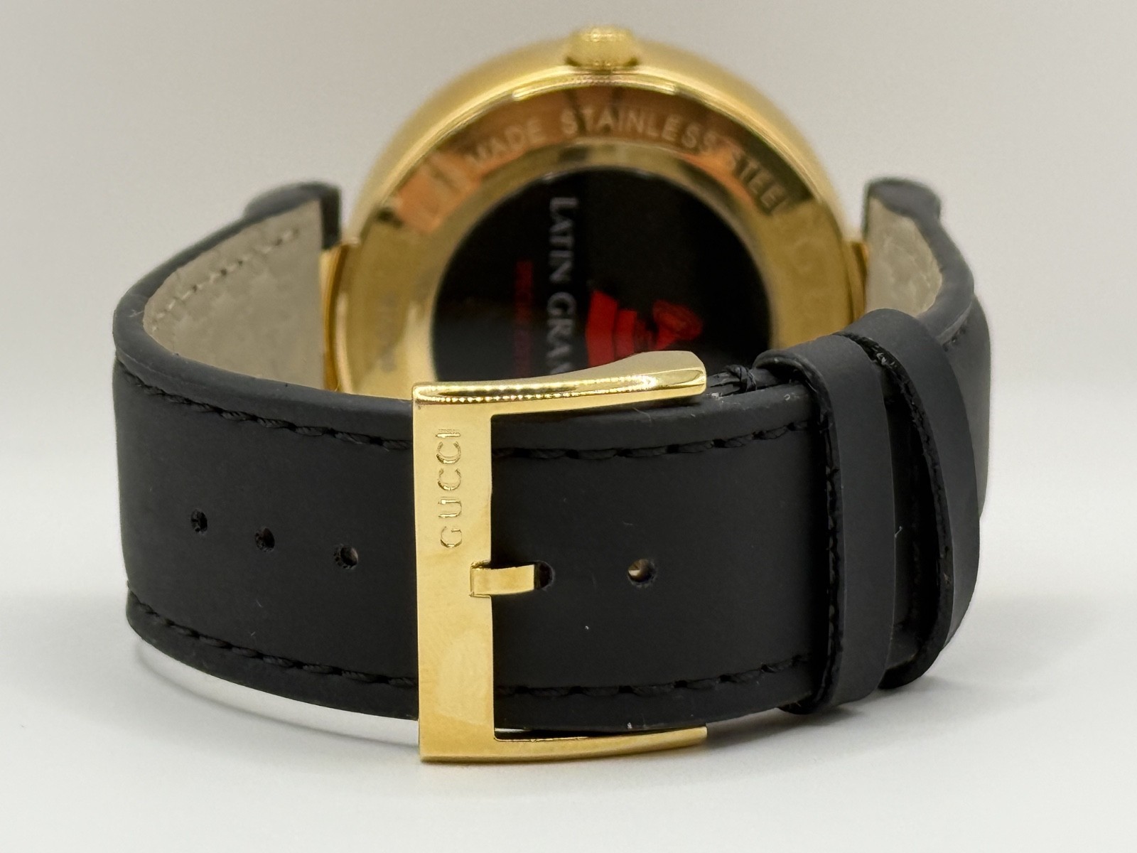 Gucci YA133208 Interlocking Grammy Special Edition Men’s 42mm Black Watch