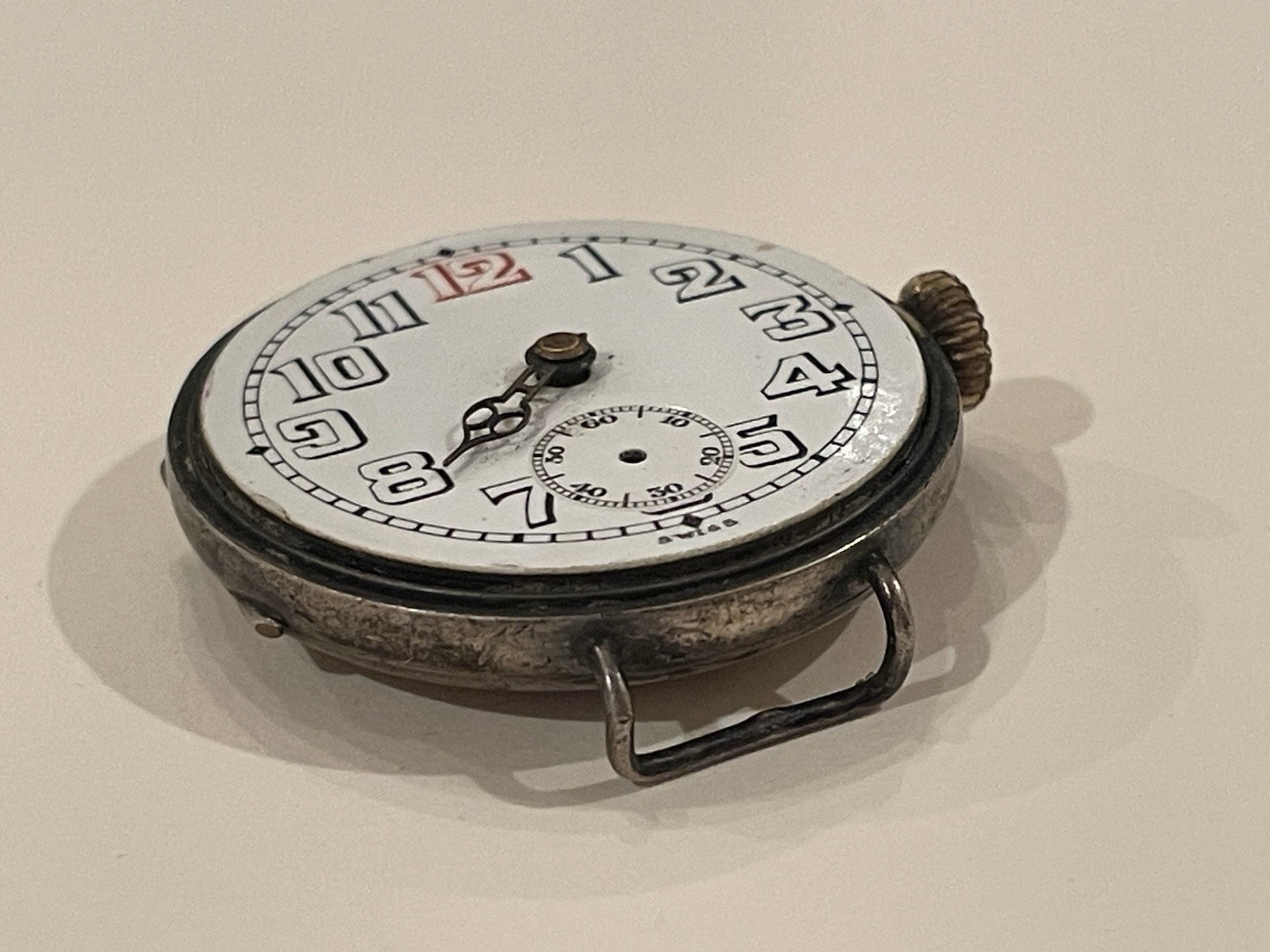 World War I WWI Era Trench Sterling Silver Watch – PARTS