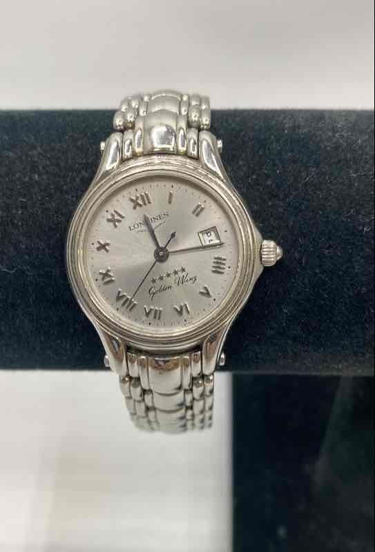 Women’s Longines Golden Wing Stainless Steel 27mm Watch 51g