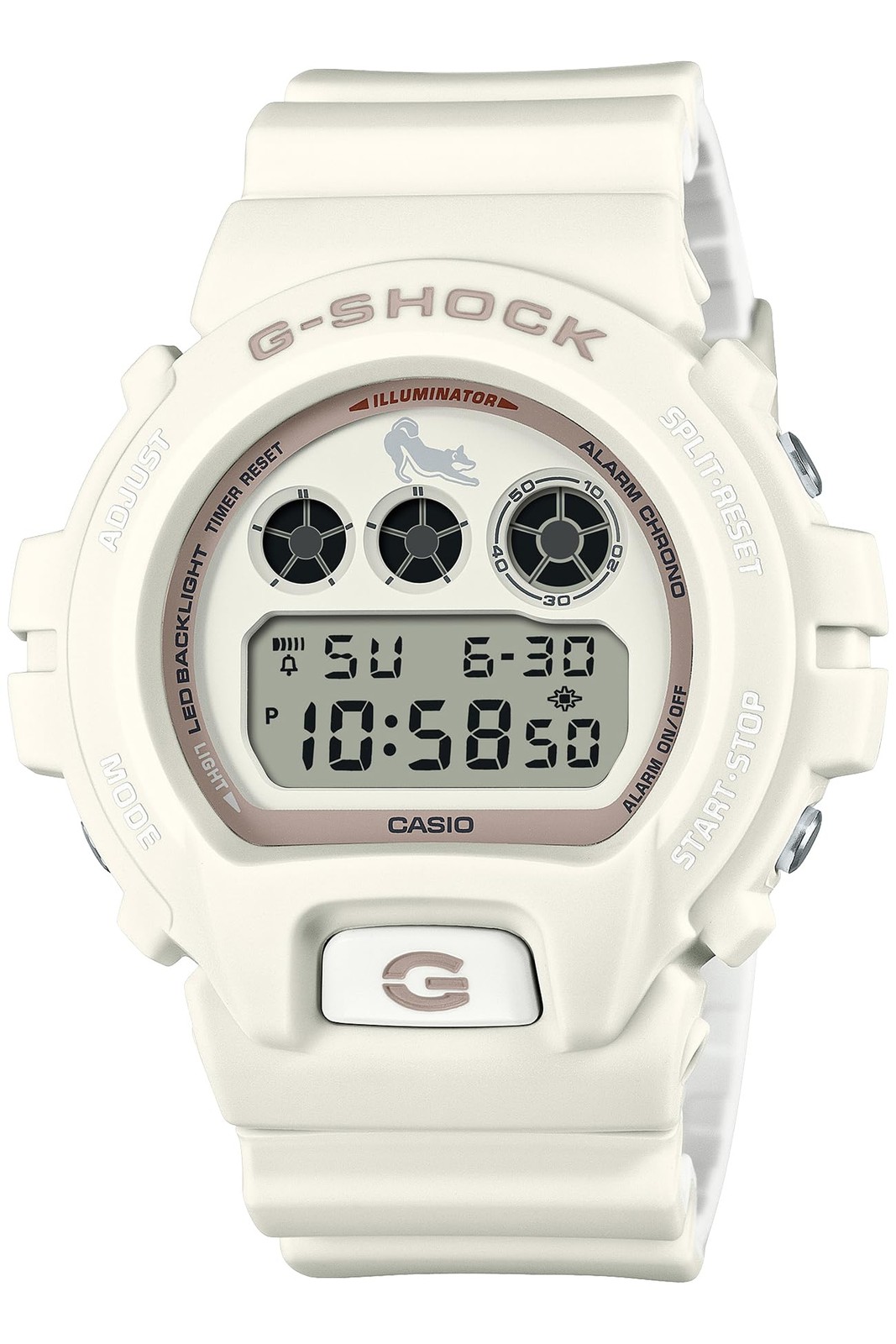 [Casio] G-Shock Watch Made in Japan SHIBAINU DW-6900SHB-7JR Men’s Off-White