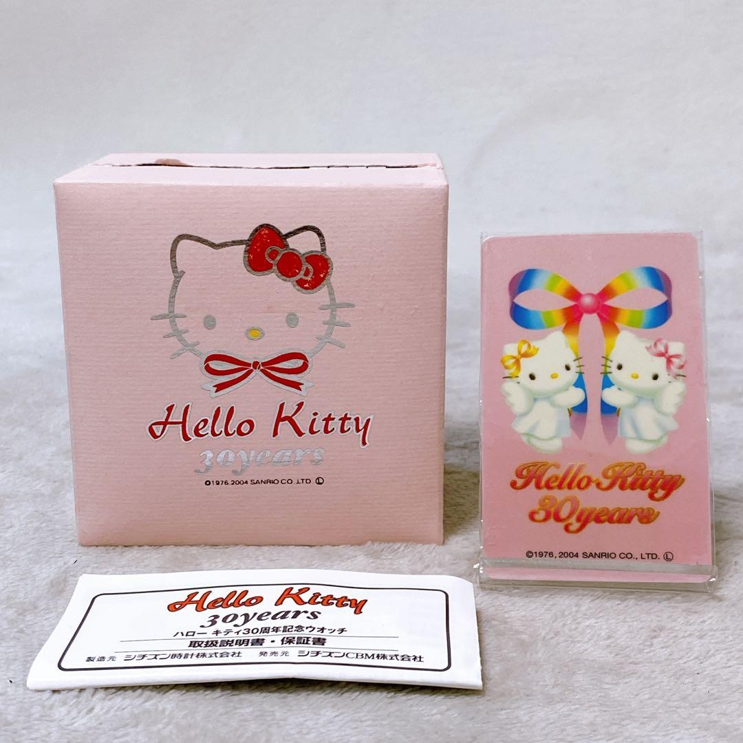 Ultra Rare Hello Kitty 30th Anniversary Limited Edition Watch CITIZEN x Sanrio w