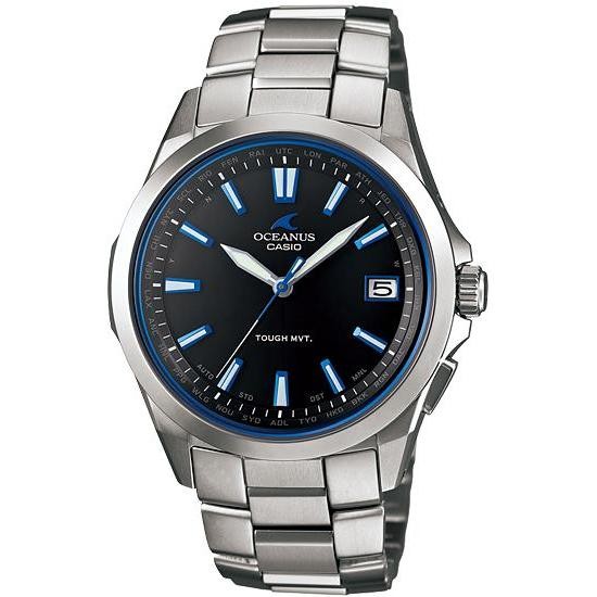 【CASIO】OCEANUS OCW-S100-1AJF Tough Solar Radio Titanium Sapphire Men Watch Japan