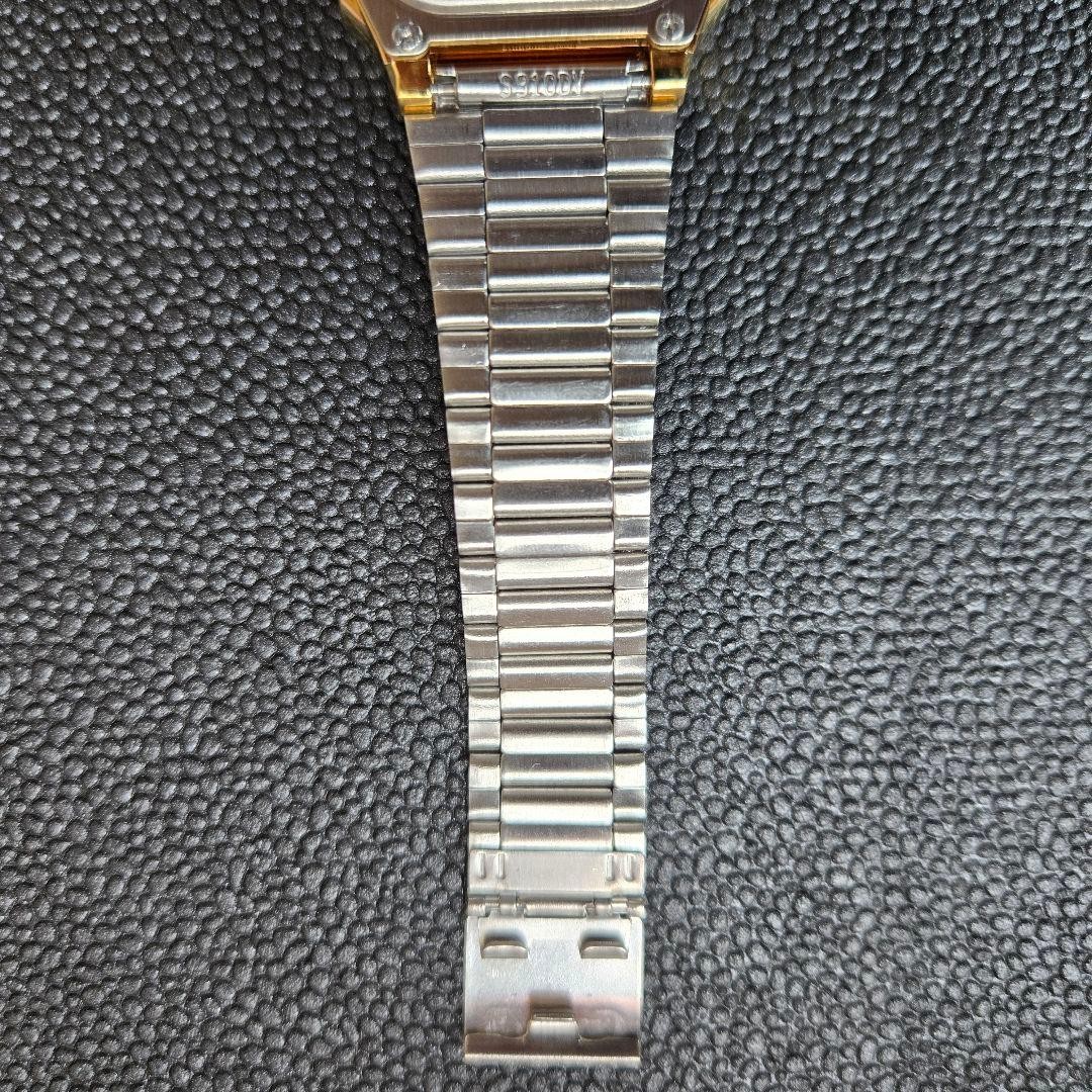 CASIO DATA BANK DB-380 Gold Digital Watch