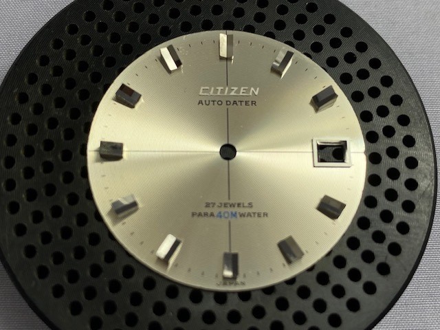 D127 CITIZEN AUTO DATER Citizen Auto Dater 27 Jewels Cross Dial Dead with Neokpo
