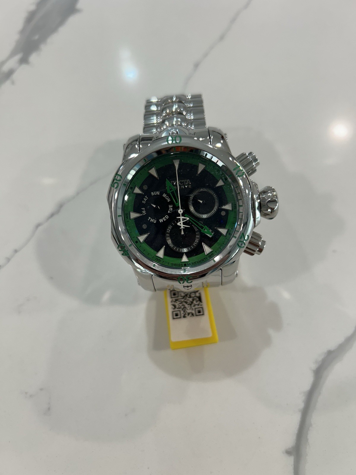 Invicta Venom Gen 1 Platinum Label Green, 52mm #LE 046/300 Interchangeable Strap