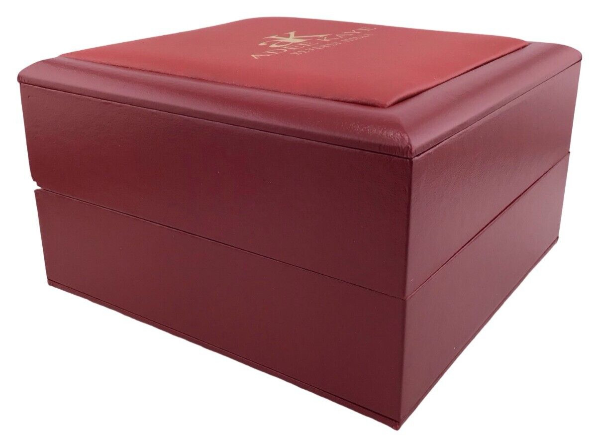 Beverly Hills ADEE KAYE Watch Empty Red Case Box w/ Spare Parts + Accessories
