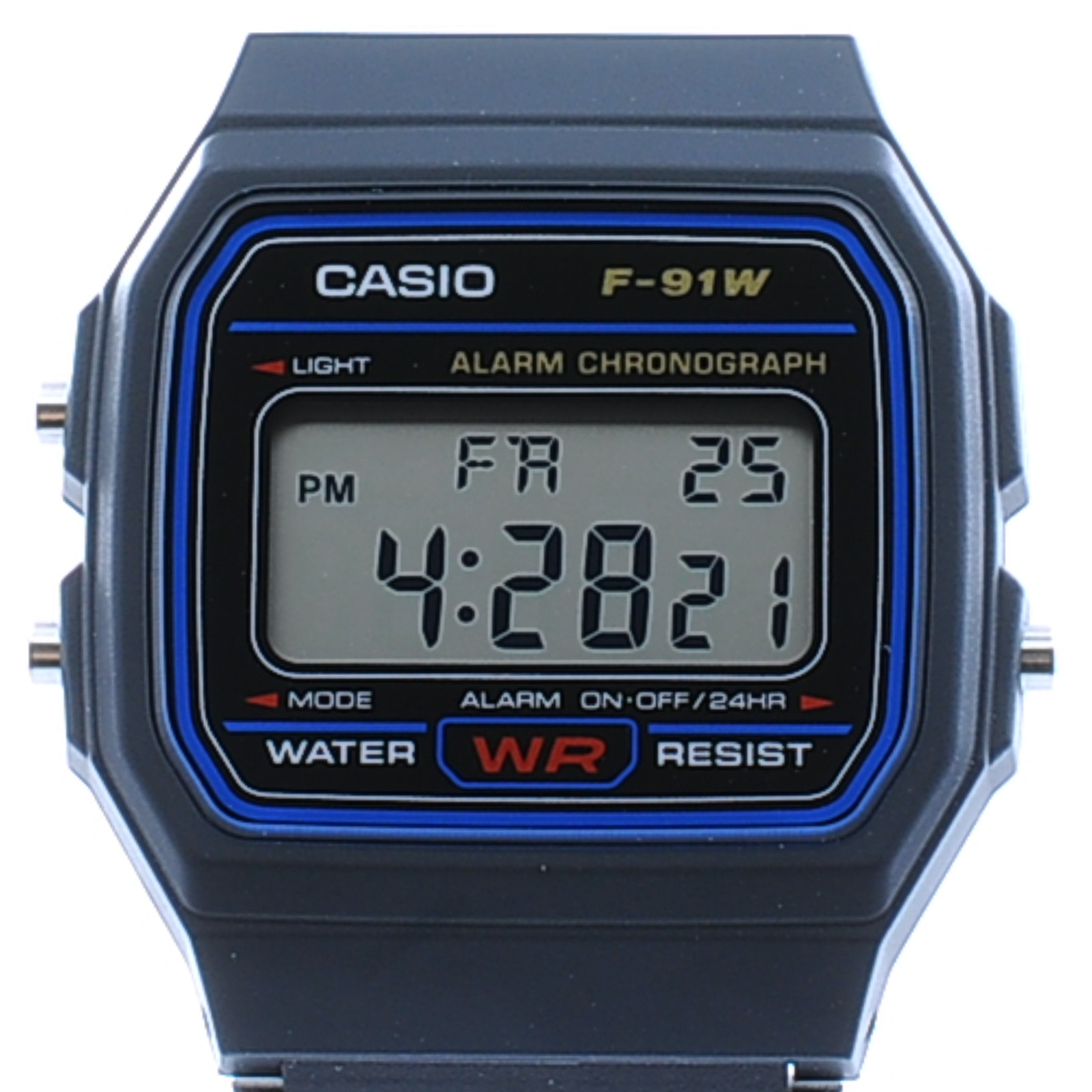 [Brand New] Casio F-91W-1JH Black Light Men’s Standard Digital Wristwatch