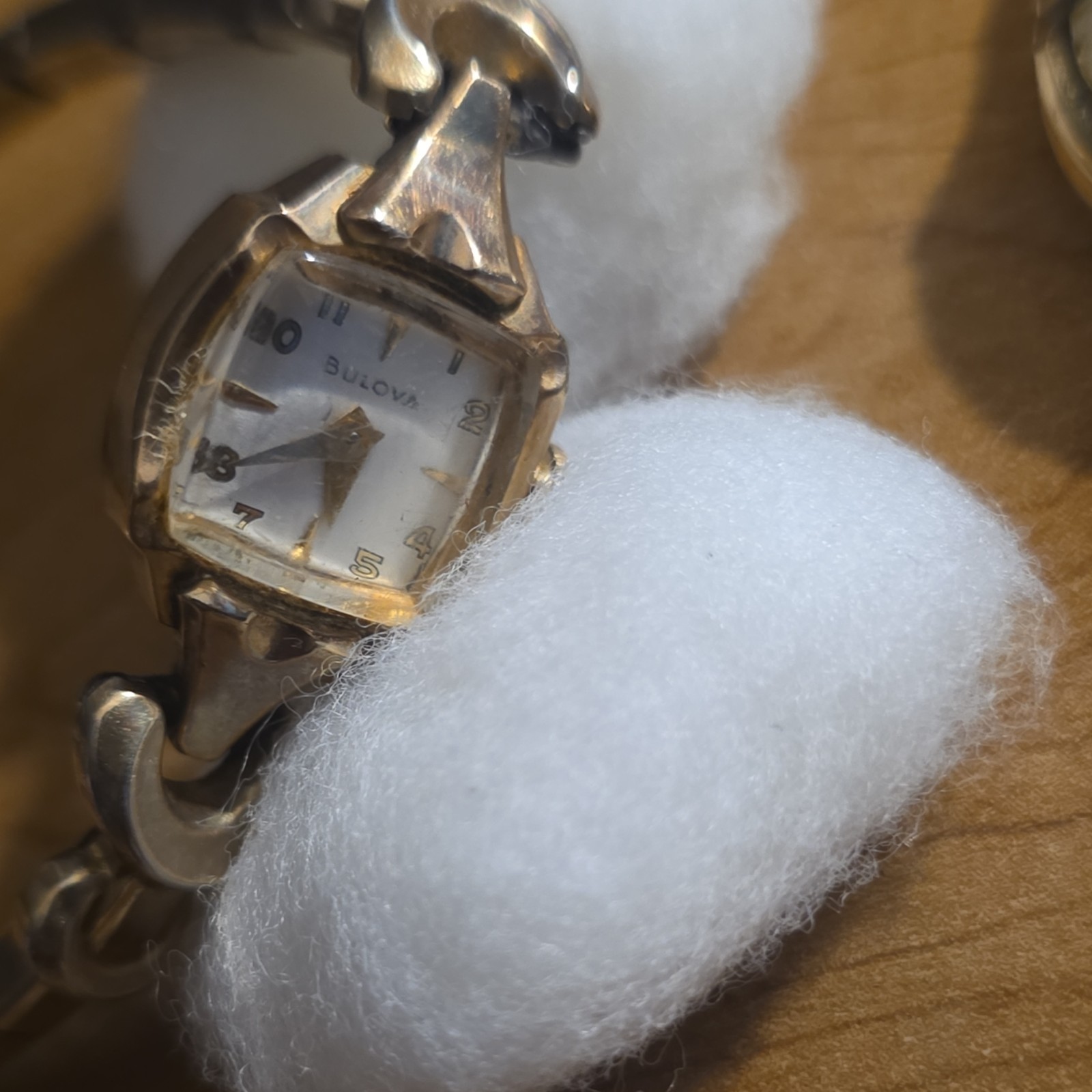 Bulova Vintage Art Deco Women’s Mechanical Wristwatch Two-Tone Bracelet 14mm