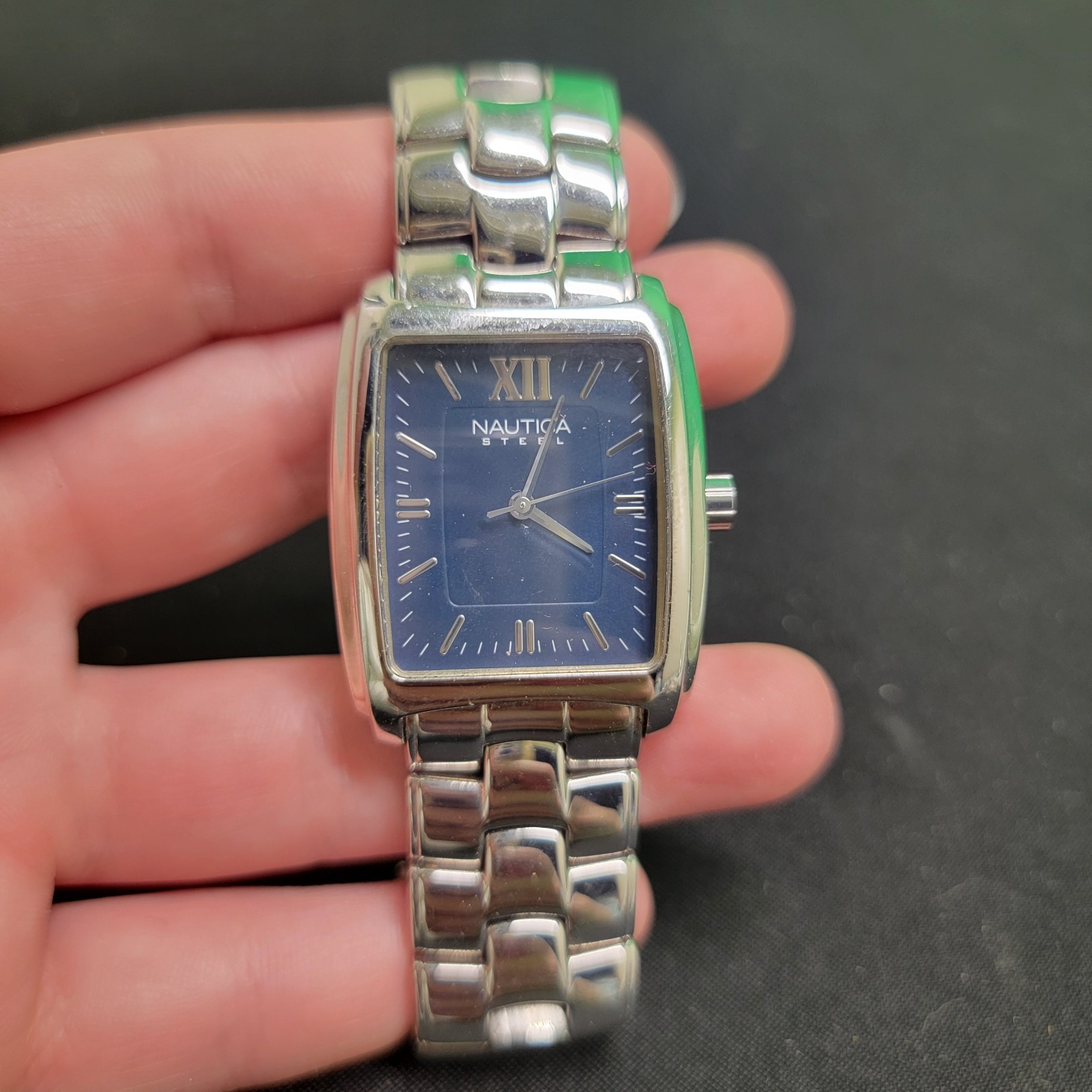 Nautica Brand Stainless Steel Men’s Watch Water Resistant 30 Meters
