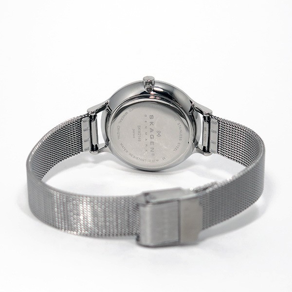 SKAGEN SKW2149 Used Watch Quartz Unisex Silver Dial Analog Water Resistant