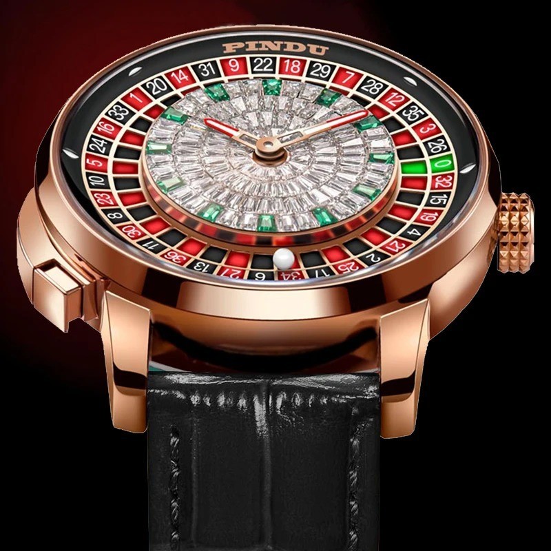 PINDU Russian Roulette NH35A Men’s Automatic Watch Sapphire Waterproof