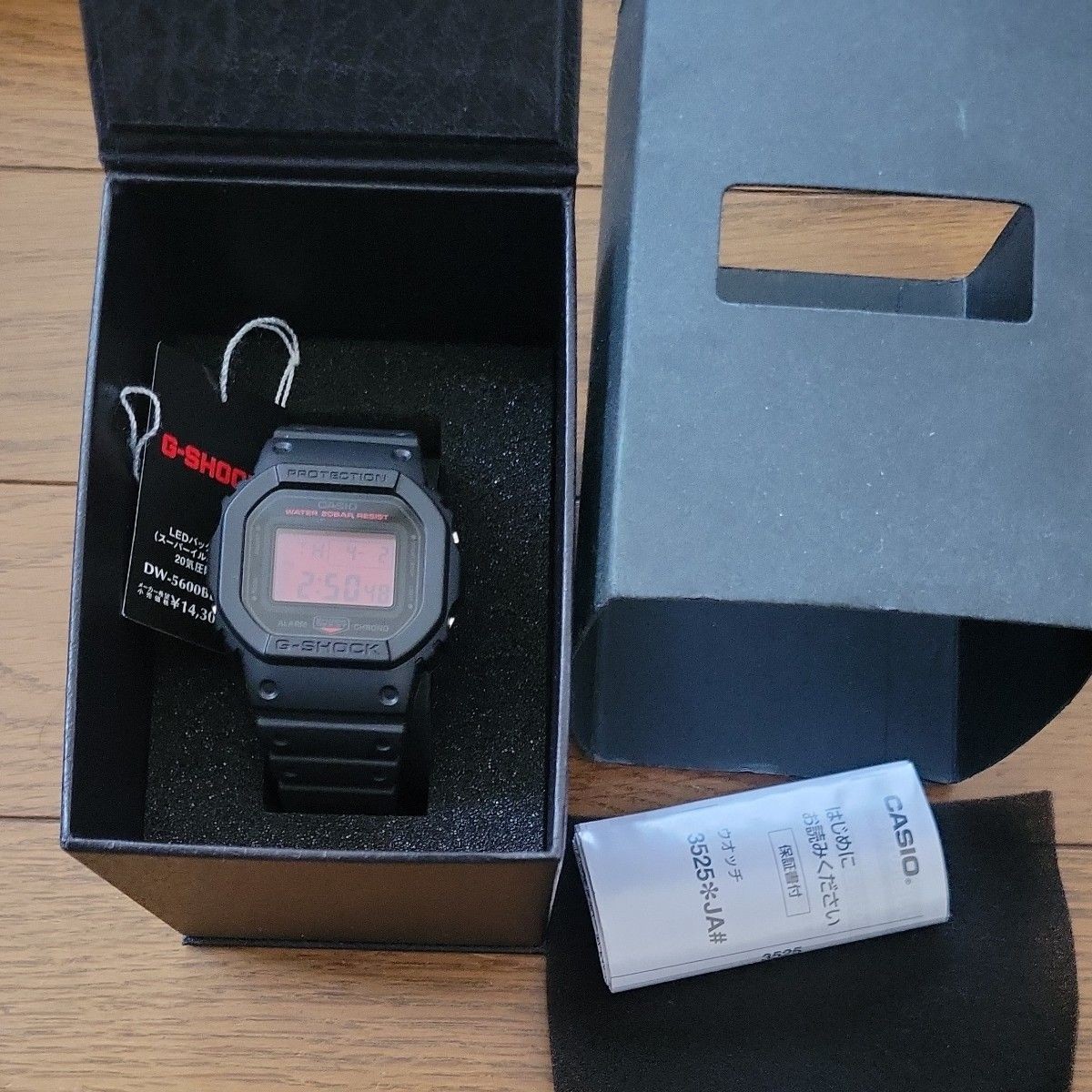CASIO G SHOCK DW 5600BBR 1JF 20 ATM waterproof wristwatch brand