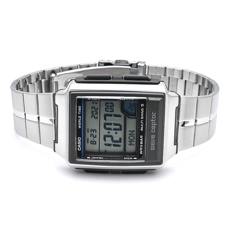 CASIO WAVE CEPTOR WV-59RD-1AJF Men’s Watch Digital Silver NEW Japan