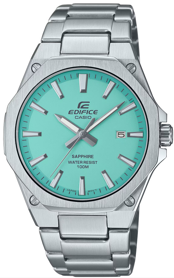 CASIO Edifce Sapphire crystal steel band Men’s watch EFR-S108D-2BV
