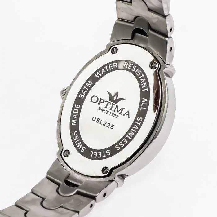 Optima – Swiss Watch – OSL225-SS-3 Quartz 30 mm OSL225 30 m (3 ATM / 100 ft)