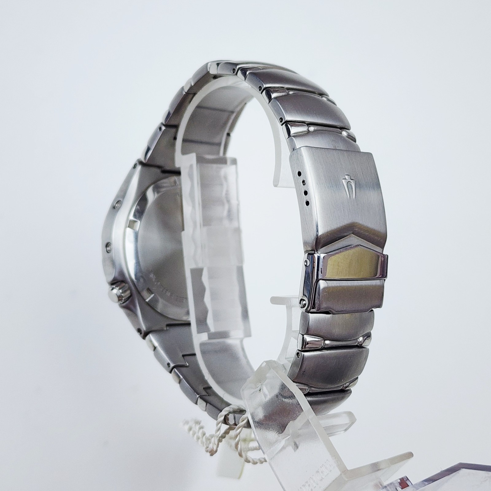 Men’s Vintage 2003 TRAVELER Watch BULOVA “Millennia” 96G13. 4 Time Zones. In BOX