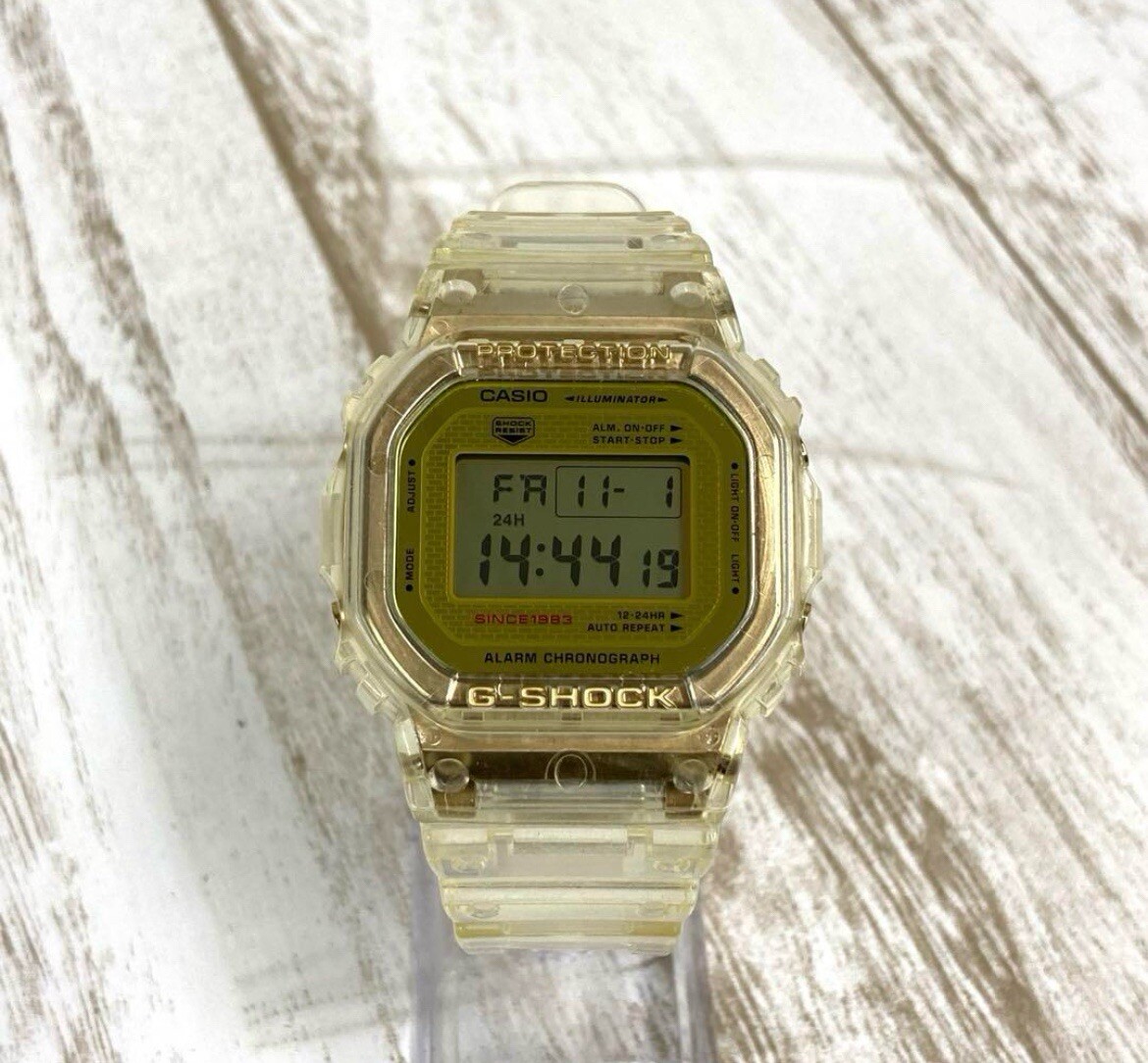 Casio G-Shock Glacier Gold 35th DW-5035E-7JR From Japan