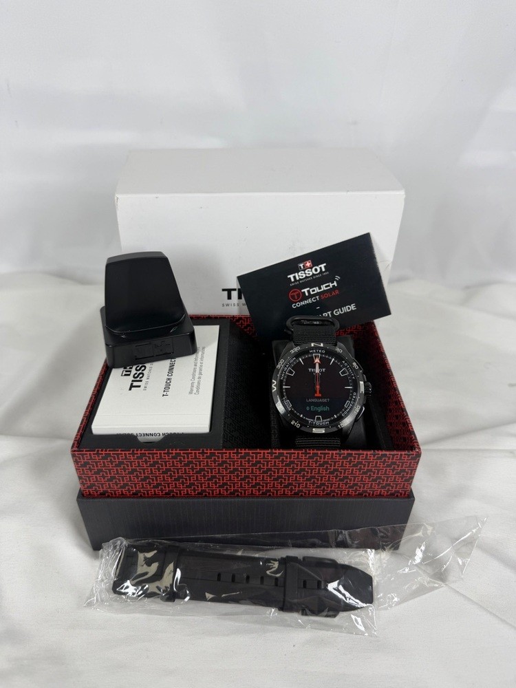 Tissot T-Touch Connect Solar T121420A 47.5mm Hybrid Smart Watch SPBJKI 366175