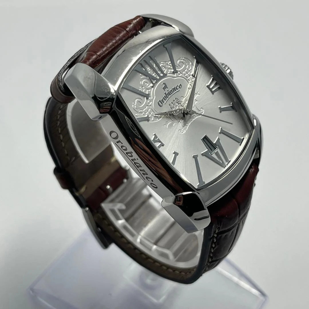 Orobianco RettangOra OR-0012N Quartz 43x28mm Pre-Owned Watch