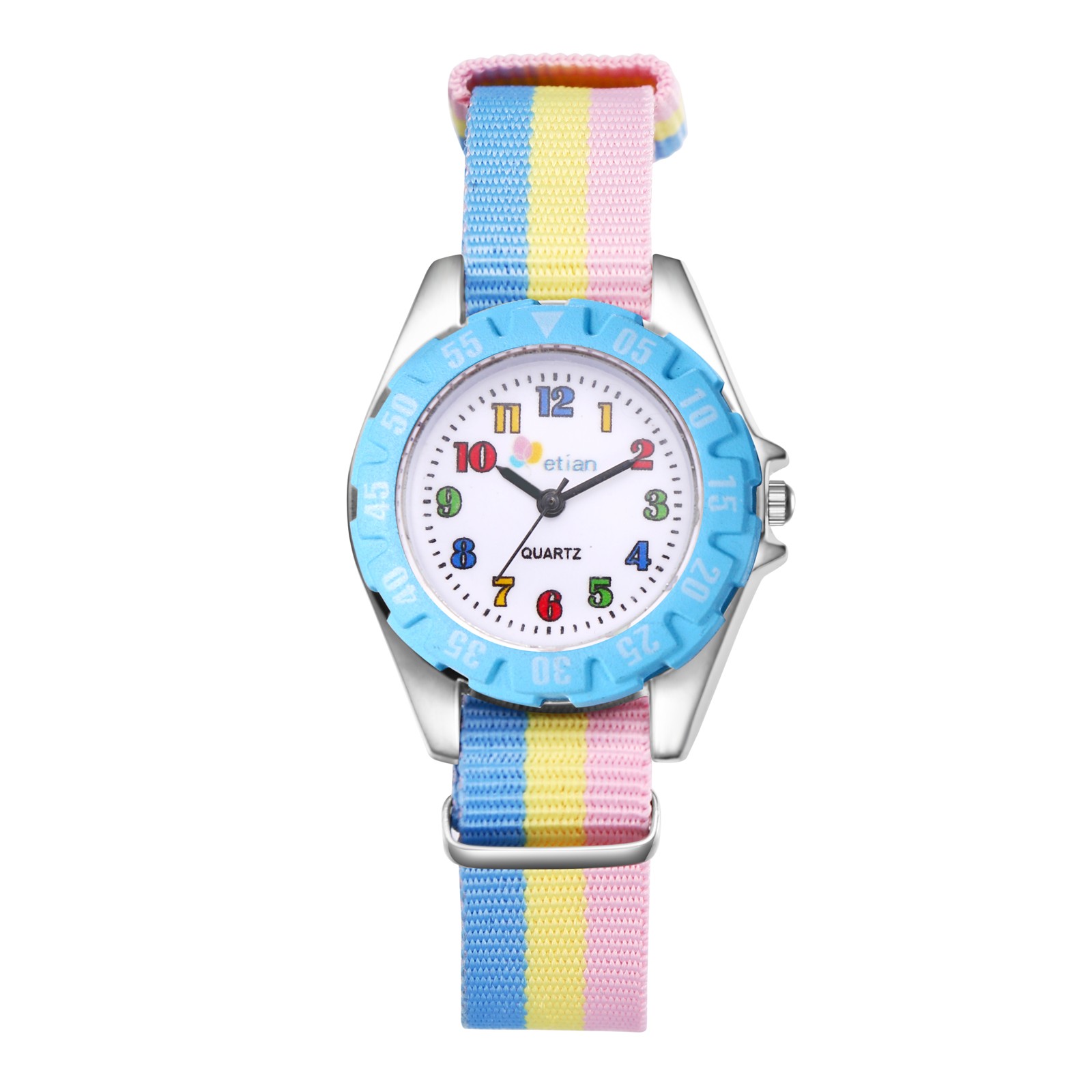 Kids Youth Rainbow Tactical Quartz Wrist Watch Outdoor Sport for Boy Girl Watch
