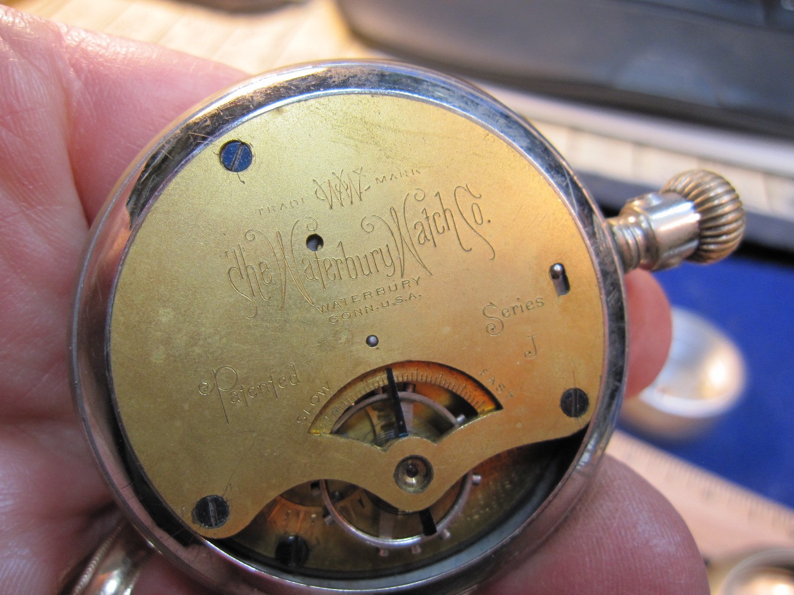 53mm Waterbury Watch Co Duplex OF pocket watch