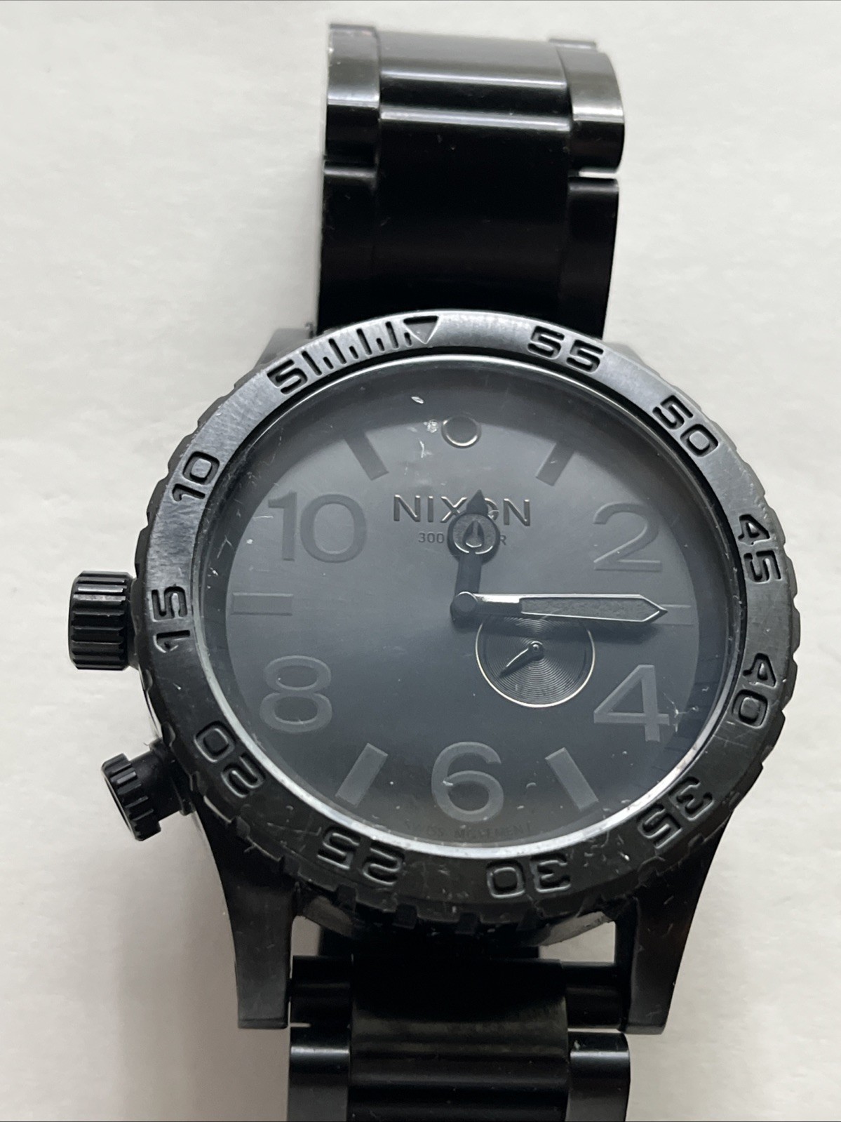 Nixon Simplify THE51-30 Chrono Swiss movement watch black gray 300m – untested