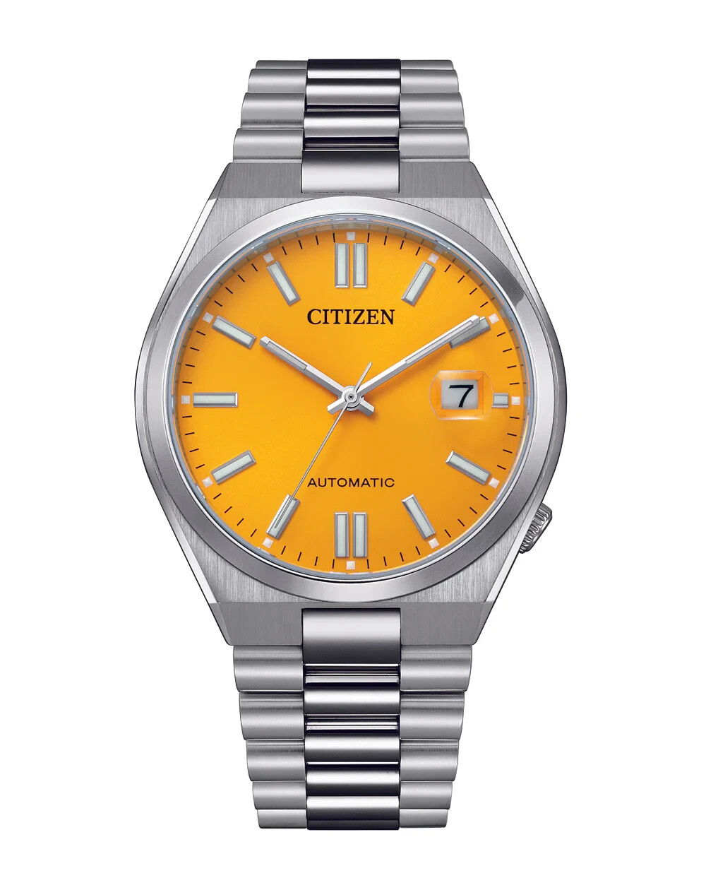Citizen Tsuyosa NJ0150-81Z Mens Stainless Steel Automatic Dial Wristwatch 40 mm