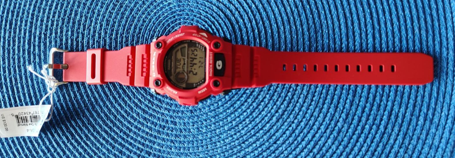 Casio G-Shock Digital Quartz Watch 7900 Series G-7900A – Red – New/with tag