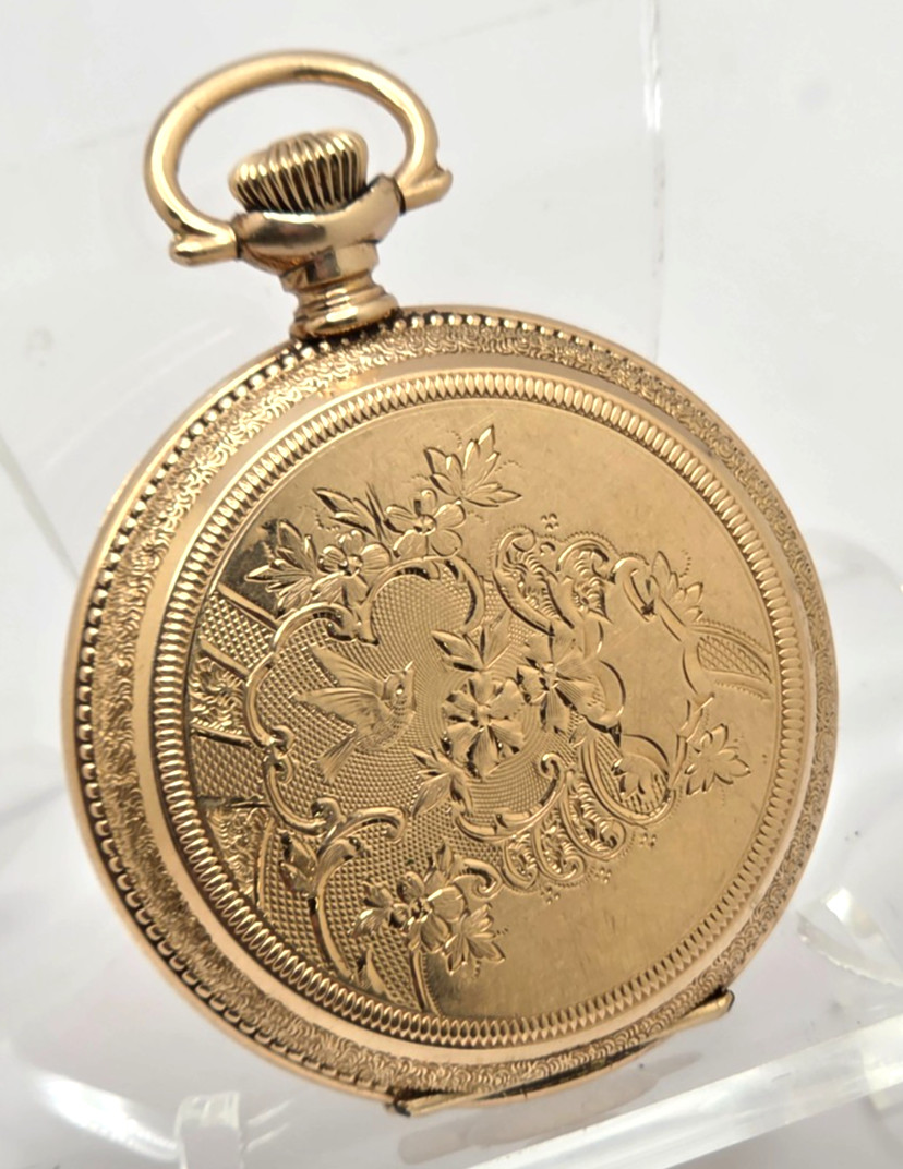 Vintage Omega ladies gold filled pocket watch 8S size (36mm) works