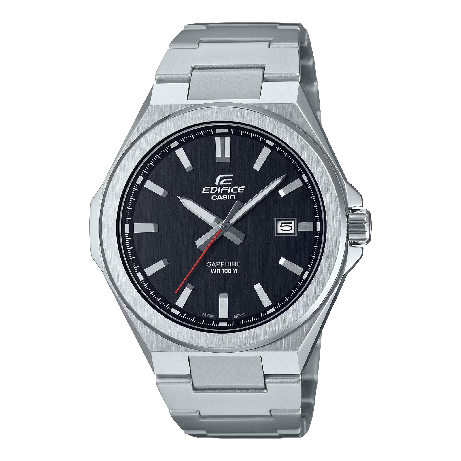 Men’s Casio Edifice Steel Analog Sapphire Crystal Watch EFB108D-1A