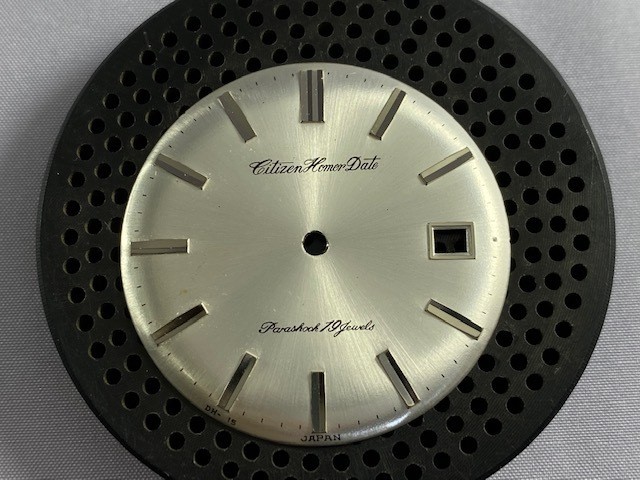 D075 CITIZEN HOMER DATE PARASHOCK Citizen Homer Date 19 Jewels Dial Dead Item vi