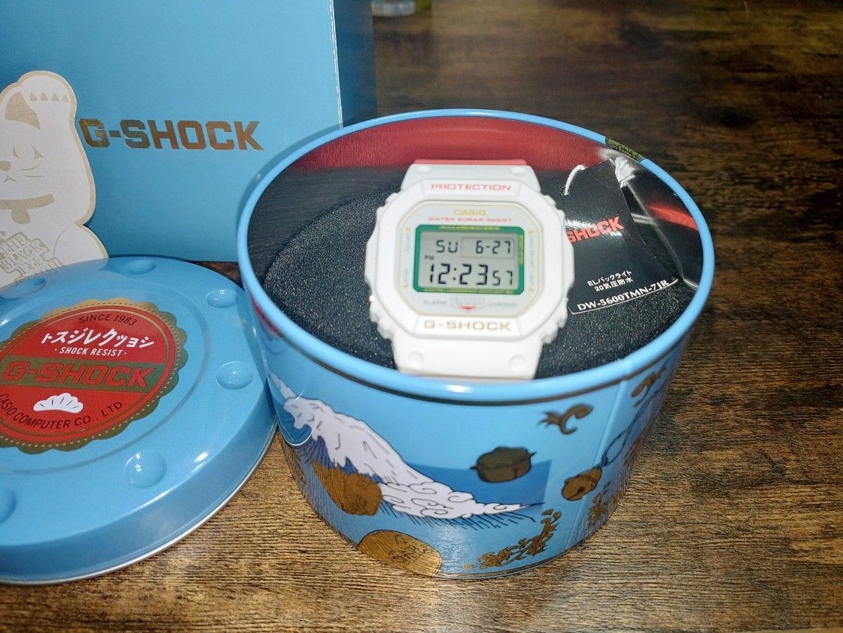 Unused Casio G-Shock MANEKINEKO DW-5600TMN-7JR Wristwatchfrom Japan