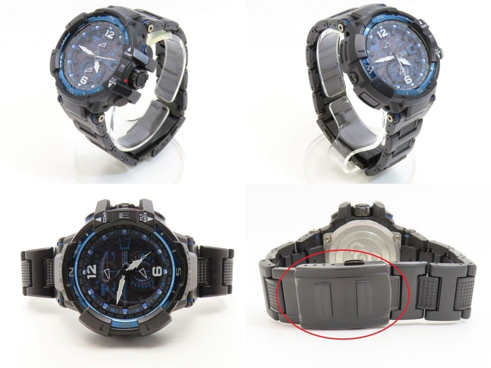 Casio GW A1100FC 1AJF G SHOCK Gravitymaster SS Resin Tough Solar Men’s Watch