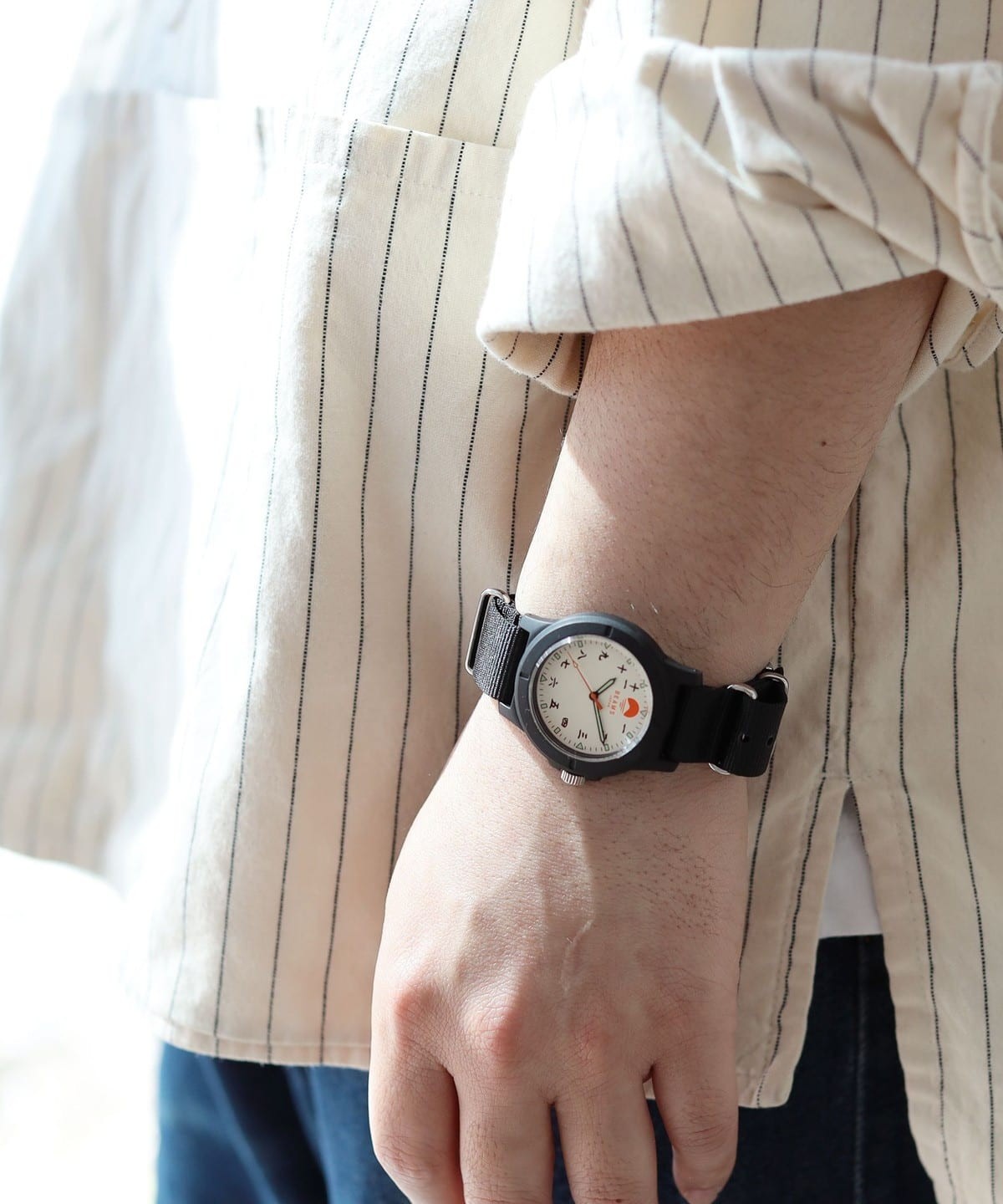 BEAMS Japan Limited Edition Watch Kanji Mt Fuji Dial Made in Japan
