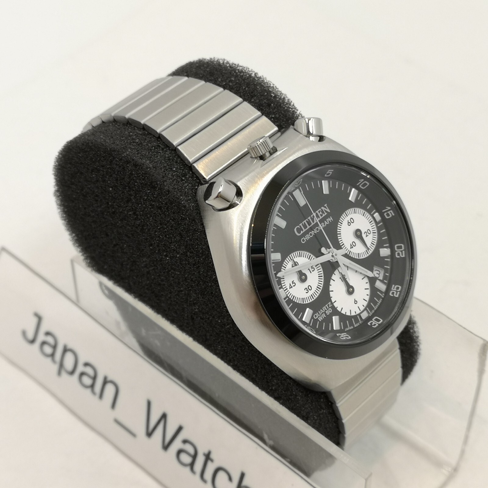 CITIZEN COLLECTION Record Tsuno Chrono AN3660-81E Black Men’s Watch New in Box