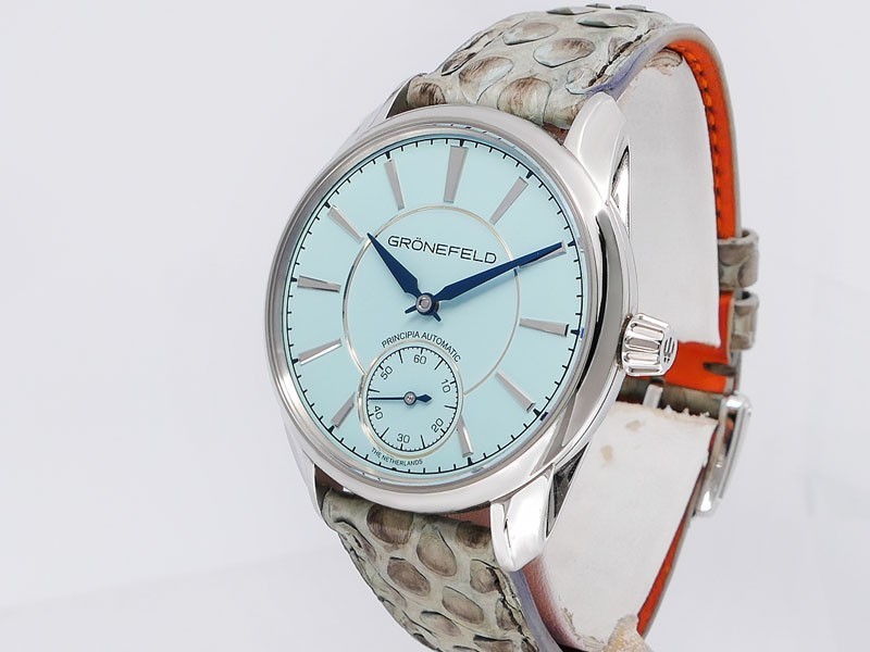Grönefeld 1941 Principia PRINC-SS-TU Automatic Turquoise Dial 39.5mm $53,200 NIB