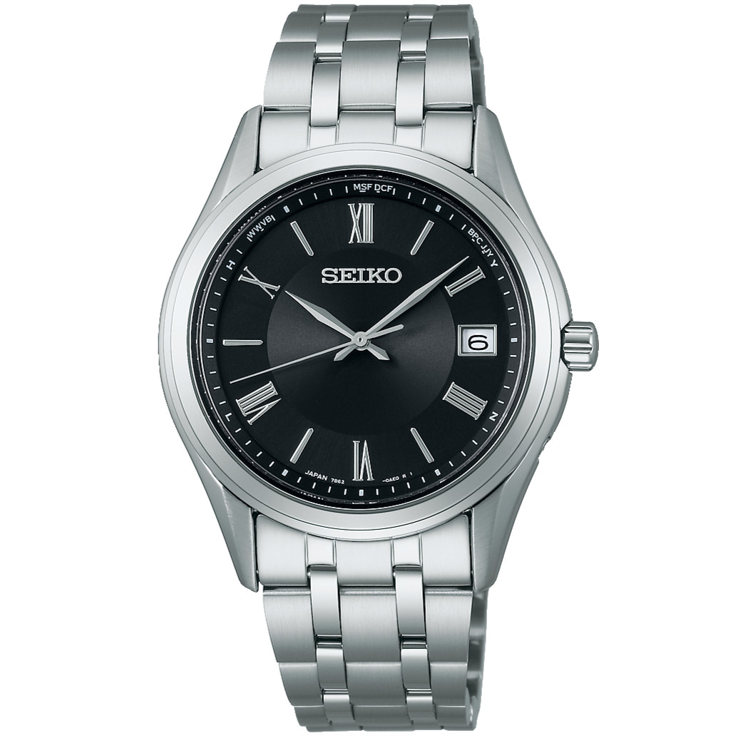 Seiko Selection SBTM361 Quartz Black Dial 37 mm Watch