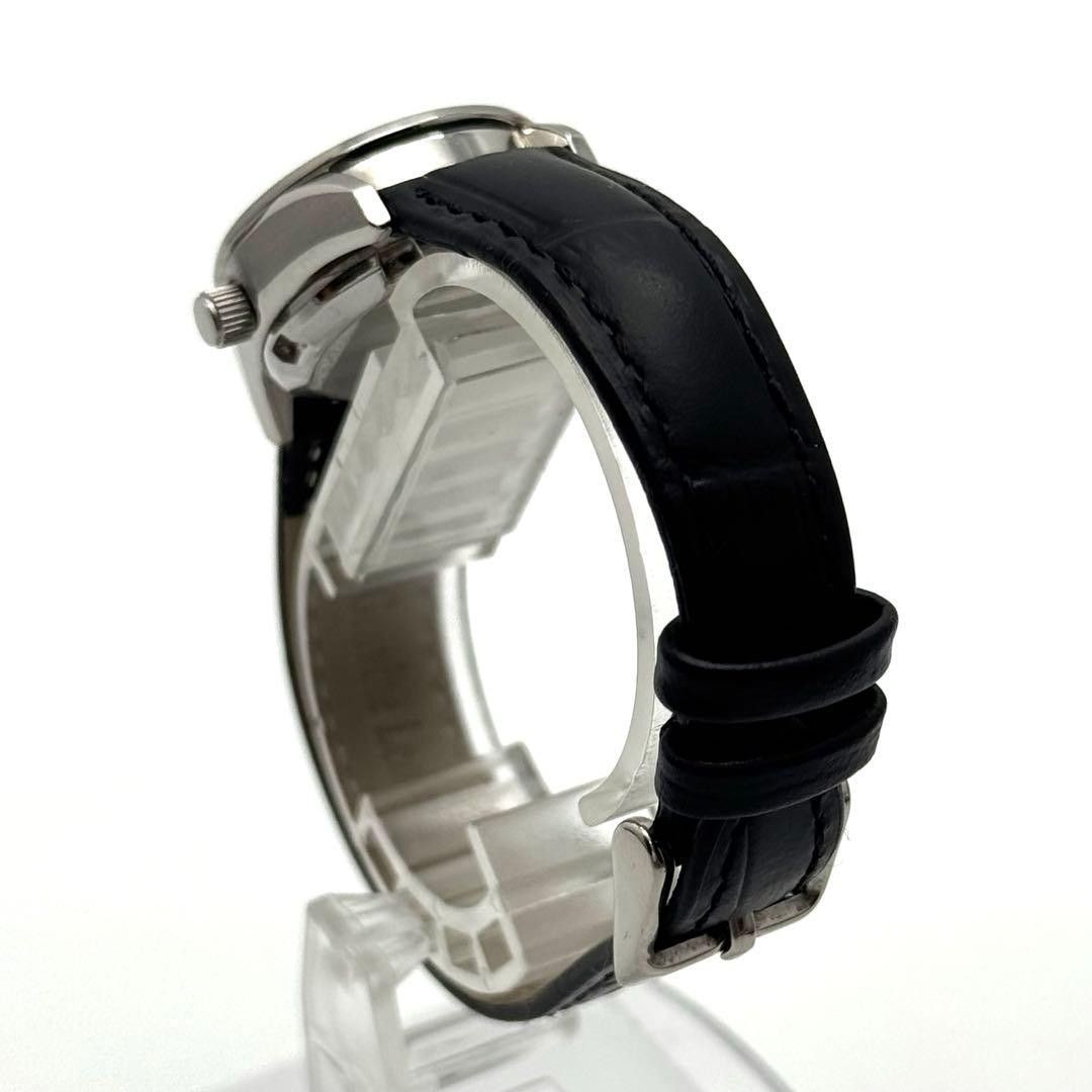 SEIKO Sii Union YD02-0030 Automatic Date Women’s Watch Black Silver