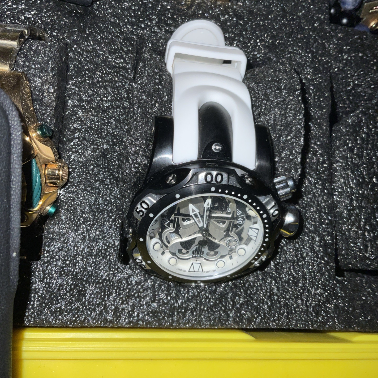 Invicta Star Wars Stormtrooper Men’s 52mm Limited Ed Swiss Chrono Watch 35360