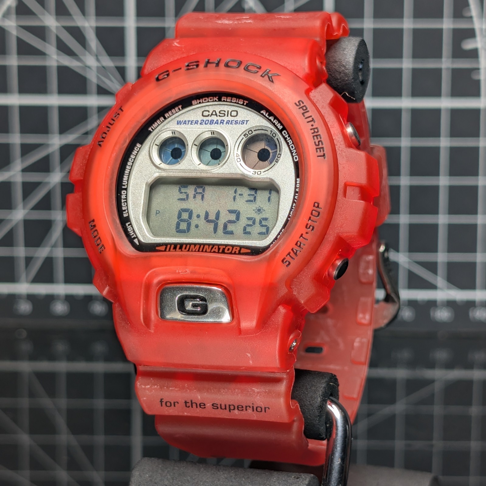 Casio G-Shock FIFA DW-6900 World Cup Red Skeleton Limited Edition DW-6900WF-4T