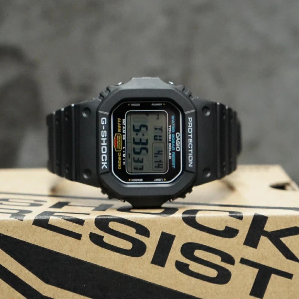 CASIO G-SHOCK G-5600UE-1JF Black Solar Men’s Watch New in Box japan