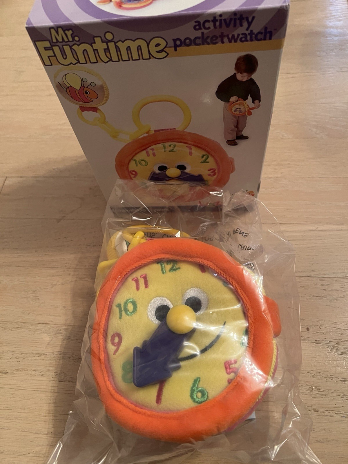 Lizzybee Activity Pocket Watch Toy 6Mo-3 Years ~NIB~ Vintage & Rare