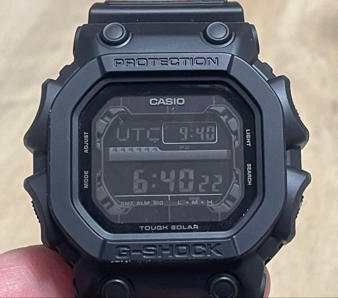 CASIO G SHOCK GX 56BB Digital Solar Wristwatch Casio