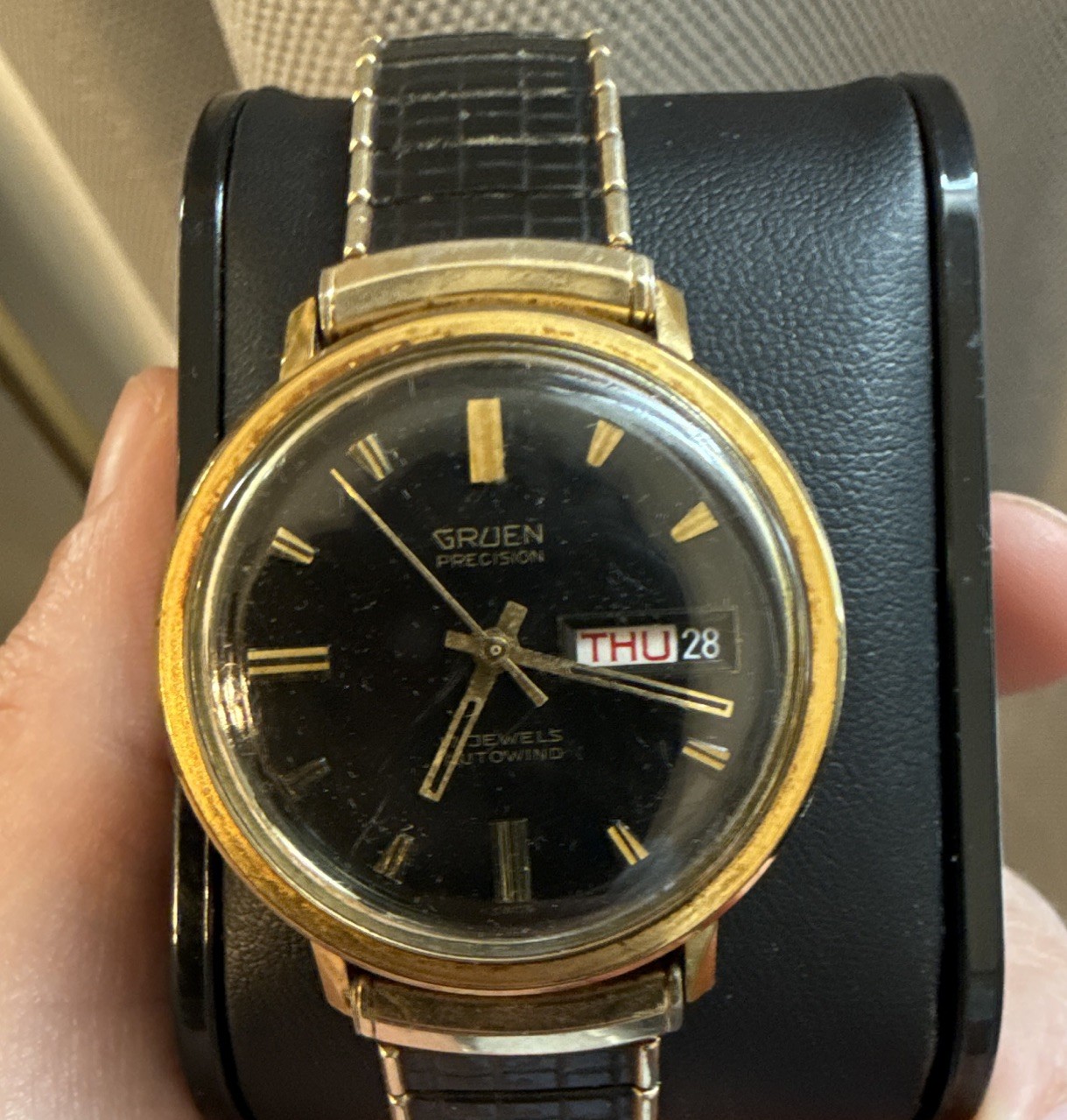 Gruen Precision 17 jewels autowind